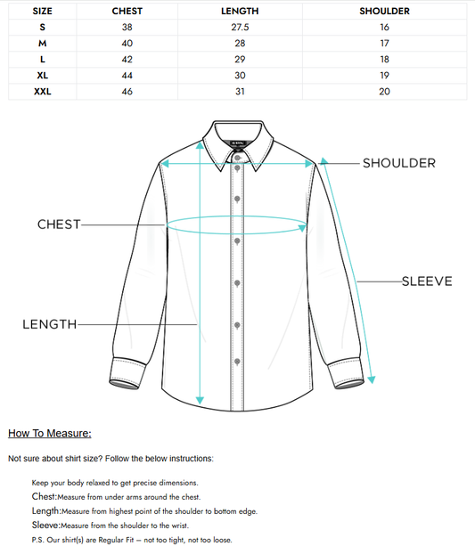 Peter - Classic Cotton Shirt With Pattern